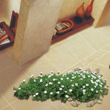 卧室3D地贴纸地板防水耐磨创意客厅店铺地面装饰花草3d立体地贴画