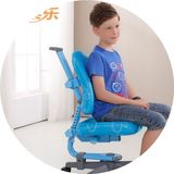 高档爱果乐人体工程学弓形电脑椅子家用儿童升降转椅学生学习书桌