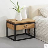 特价实木床头柜现代简约床边柜橡木简易小柜子收纳柜储物柜子美式