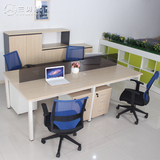 简约现代上海办公家具组合屏风职员办工办公桌隔断工作位员工桌椅