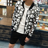 卡宾MJINYO＇S青春流行外套潮新款长袖外穿男装男士韩版修身夹克