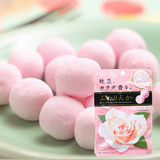 日本进口糖果零食 日本嘉娜宝 玫瑰香体糖32g 口气清新 约会必备