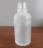 化妆品分装瓶30ml透明磨砂玻璃精油瓶现货供应需另拍瓶盖