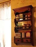 欧风行◆原木欧式家具 橡木实木壁橱 壁挂 壁柜 吊柜 挂柜 134