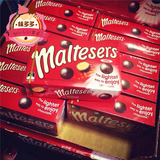 澳大利亚进口零食巧克力maltesers麦提莎脆心牛奶朱古力麦丽素90g