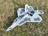 DIY航模固定翼遥控飞机F22战斗机KT板航模自制图纸A4打印su27整机