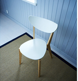 IKEA沈阳宜家代购诺米拉 椅子, 白色, 桦木  餐椅