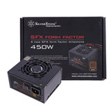 银欣 ST45SF 450W SFX 小电源 80PLUS铜牌 静音台式机电脑电源