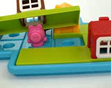 小乖蛋三只小猪智力玩具拼图48关闯关3-6岁亲子逻辑思维益智游戏