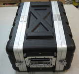 4U/S ABS塑料航空机柜 航空箱 音响周边箱 话筒接收器箱