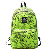 Adidas阿迪达斯时尚潮流双肩包男女情侣背包学生书包电脑包旅行包