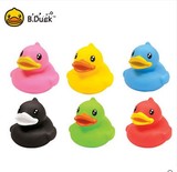 3只包邮！b.duck小黄鸭浮水鸭semk儿童洗澡戏水玩具大黄鸭浮水套