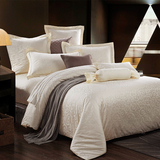 宜帛诚酒店床上用品四件套欧式床品纯棉被套被单全棉2.0m床1.8m