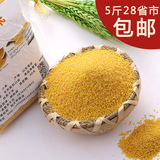 五谷杂粮 2015新收小黄米山东农家自产有机黄小米新米月子米 小米