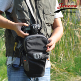 吉尼佛31107单肩摄影包D750/5D3专业单反数码相机包三角包枪包