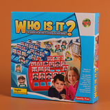 亲子多人互动玩具逻辑推理儿童桌面游戏 猜人物他是谁 WHO IS IT