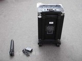 K51TS内置锂电池广场舞音箱 插卡优盘带无线话筒拉杆8寸喇叭音响