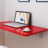 特价墙壁电脑折叠桌子 便携式简易书桌学习桌墙上办公桌壁挂包邮