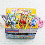 日本零食 进口固力果glico米奇头创意有机糖果可爱棒棒糖 30根/盒