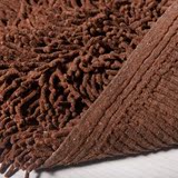 MT 拉维进口纯棉地毯咖啡色绒面120×180cm客厅茶几地毯大地毯
