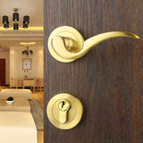 泰好铜锁 台湾世连泰好纯铜室内外分体锁 全铜现代房门锁 ME 2230