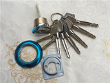 防盗门锁芯 铜锁芯 老式外装门锁芯 十字锁芯大门锁铁门纯铜锁胆