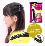 日本新款刘海造型 发夹 发卡 发饰品 双层刘海夹 美发 盘发器