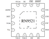 RN9521锐能微RENERGY移动电源充电宝蓝牙音箱芯片IC方案