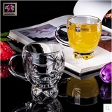 丽尊ZB43欧式创意玻璃水杯套装耐热杯子家用茶具刻花茶杯146ML
