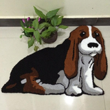 动物造型地垫地毯防滑狗狗旺财门垫卧室地垫