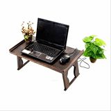木折叠桌 小炕桌茶几床上桌小书桌实木电脑桌 飘窗桌烧桐