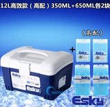 正品Esky6L12L升保温箱车载冰箱保鲜箱户外冷藏箱保冷箱