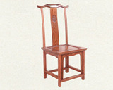明清仿古家具 中式圈椅 南榆木实木古典餐椅茶椅办公椅子官帽椅桌