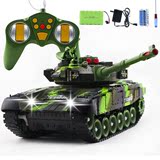 大号遥控坦克模型儿童玩具男仿真对战越野遥控车充电动汽车非金属