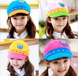 韩国6岁儿童帽子4女宝宝潮版鸭舌帽春秋棒球帽2男童款遮阳帽包邮
