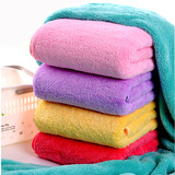 加厚加大珊瑚绒浴巾成人可穿比纯棉吸水 超柔软儿童婴儿浴巾
