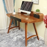 欧式创意书桌实木简约现代学习桌子宜家卧室多功能电脑桌台式家用
