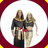 万圣节成人男女情侣服装化妆舞会装扮中世纪埃及祭师法老民族服饰