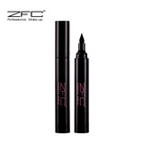 ZFC专业彩妆正品 浓黑持久眼线笔 眼线液体 快干流畅