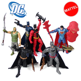 盒装正版 美泰DC英雄联盟 蝙蝠侠 超人 4寸可动人偶 带武器 多款