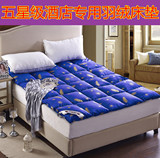 正品特价五星级酒店专用羽绒床垫加厚榻榻米双人可折叠床褥床护垫
