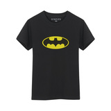 BAIVES 新款2016夏季动漫卡通batman蝙蝠侠圆领短袖t恤男衣服U724
