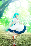 cosplay服装 JK海军领日系连衣裙 VOCALOID初音未来 白雪公主COS