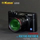 Kase 索尼RX100 UV镜 黑卡M2 M3 MC滤镜 替代转接环可装CPL 二代