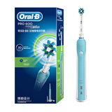 【天猫超市】欧乐B 600 3D智能电动牙刷 套装 蓝色