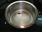 普乐美304不锈钢水槽 洗菜盆 圆盆单槽套餐JS203+PF7107水龙头