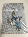 【初版】日本PC正版 全国图鉴金属挂件 小球獭大剑鬼 口袋妖怪