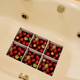 贴防水耐磨创意浴缸餐桌面3d地板贴纸防滑个性3d贴画家居饰品3d地