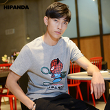 HIPANDA 你好熊猫 2015新款 设计潮牌 男蜘蛛侠短袖T恤 英雄联盟