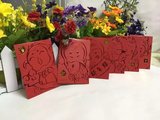 2016猴年新年春节 卡通创意个性生肖利是封 高档浮雕烫金红包袋